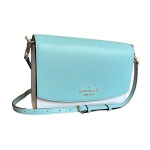 Preloved Kate Spade Carson Convertible Crossbody Bag Purse - Colorblock Poolside